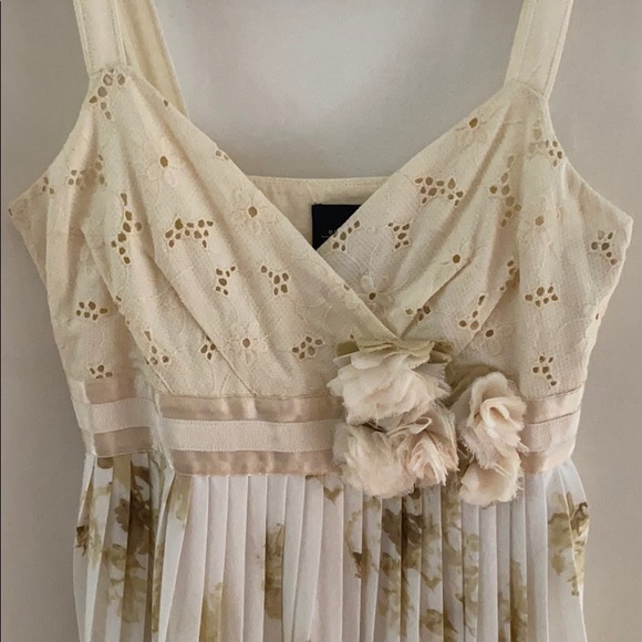 Anthropologie Dresses & Skirts - NWOT Anthropologie Deletta Pleated Floral Dress S